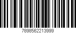 Código de barras (EAN, GTIN, SKU, ISBN): '7898562213999'