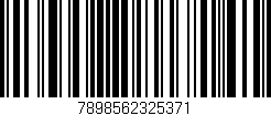 Código de barras (EAN, GTIN, SKU, ISBN): '7898562325371'