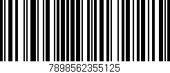 Código de barras (EAN, GTIN, SKU, ISBN): '7898562355125'