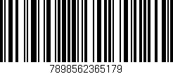 Código de barras (EAN, GTIN, SKU, ISBN): '7898562365179'