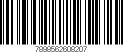 Código de barras (EAN, GTIN, SKU, ISBN): '7898562608207'