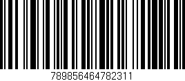 Código de barras (EAN, GTIN, SKU, ISBN): '789856464782311'