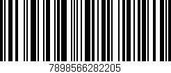 Código de barras (EAN, GTIN, SKU, ISBN): '7898566282205'