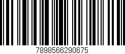 Código de barras (EAN, GTIN, SKU, ISBN): '7898566290675'
