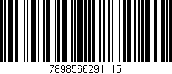 Código de barras (EAN, GTIN, SKU, ISBN): '7898566291115'