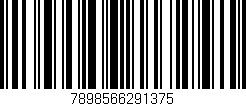 Código de barras (EAN, GTIN, SKU, ISBN): '7898566291375'