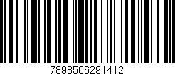 Código de barras (EAN, GTIN, SKU, ISBN): '7898566291412'