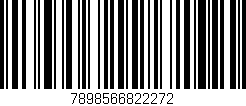 Código de barras (EAN, GTIN, SKU, ISBN): '7898566822272'