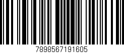 Código de barras (EAN, GTIN, SKU, ISBN): '7898567191605'