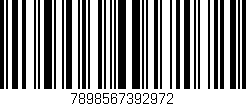 Código de barras (EAN, GTIN, SKU, ISBN): '7898567392972'