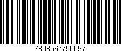 Código de barras (EAN, GTIN, SKU, ISBN): '7898567750697'