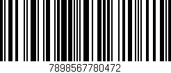 Código de barras (EAN, GTIN, SKU, ISBN): '7898567780472'