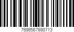 Código de barras (EAN, GTIN, SKU, ISBN): '7898567890713'