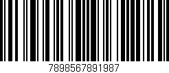 Código de barras (EAN, GTIN, SKU, ISBN): '7898567891987'