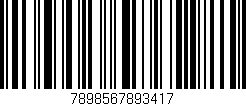 Código de barras (EAN, GTIN, SKU, ISBN): '7898567893417'