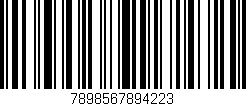Código de barras (EAN, GTIN, SKU, ISBN): '7898567894223'