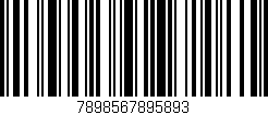 Código de barras (EAN, GTIN, SKU, ISBN): '7898567895893'