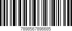 Código de barras (EAN, GTIN, SKU, ISBN): '7898567896685'