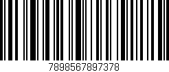 Código de barras (EAN, GTIN, SKU, ISBN): '7898567897378'