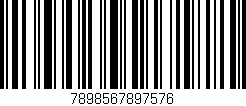 Código de barras (EAN, GTIN, SKU, ISBN): '7898567897576'