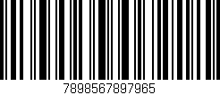 Código de barras (EAN, GTIN, SKU, ISBN): '7898567897965'