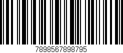 Código de barras (EAN, GTIN, SKU, ISBN): '7898567898795'