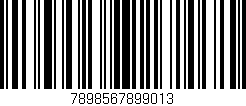 Código de barras (EAN, GTIN, SKU, ISBN): '7898567899013'