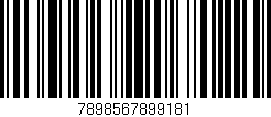 Código de barras (EAN, GTIN, SKU, ISBN): '7898567899181'