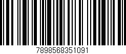 Código de barras (EAN, GTIN, SKU, ISBN): '7898568351091'