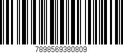 Código de barras (EAN, GTIN, SKU, ISBN): '7898569380809'