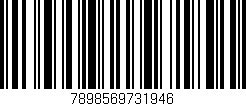 Código de barras (EAN, GTIN, SKU, ISBN): '7898569731946'