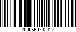 Código de barras (EAN, GTIN, SKU, ISBN): '7898569732912'