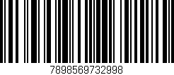 Código de barras (EAN, GTIN, SKU, ISBN): '7898569732998'