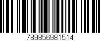 Código de barras (EAN, GTIN, SKU, ISBN): '789856981514'