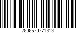 Código de barras (EAN, GTIN, SKU, ISBN): '7898570771313'