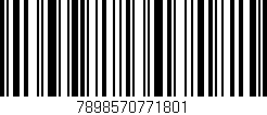 Código de barras (EAN, GTIN, SKU, ISBN): '7898570771801'