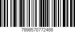 Código de barras (EAN, GTIN, SKU, ISBN): '7898570772488'