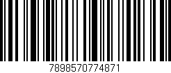 Código de barras (EAN, GTIN, SKU, ISBN): '7898570774871'