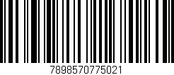 Código de barras (EAN, GTIN, SKU, ISBN): '7898570775021'