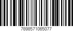 Código de barras (EAN, GTIN, SKU, ISBN): '7898571065077'