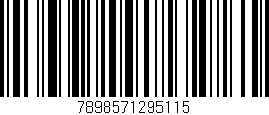 Código de barras (EAN, GTIN, SKU, ISBN): '7898571295115'