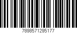 Código de barras (EAN, GTIN, SKU, ISBN): '7898571295177'