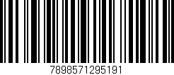 Código de barras (EAN, GTIN, SKU, ISBN): '7898571295191'