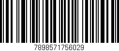 Código de barras (EAN, GTIN, SKU, ISBN): '7898571756029'