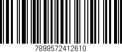 Código de barras (EAN, GTIN, SKU, ISBN): '7898572412610'