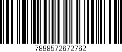 Código de barras (EAN, GTIN, SKU, ISBN): '7898572672762'