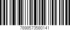 Código de barras (EAN, GTIN, SKU, ISBN): '7898573580141'
