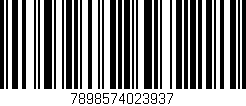 Código de barras (EAN, GTIN, SKU, ISBN): '7898574023937'