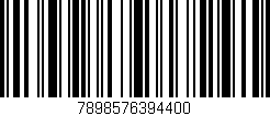 Código de barras (EAN, GTIN, SKU, ISBN): '7898576394400'