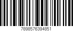 Código de barras (EAN, GTIN, SKU, ISBN): '7898576394851'
